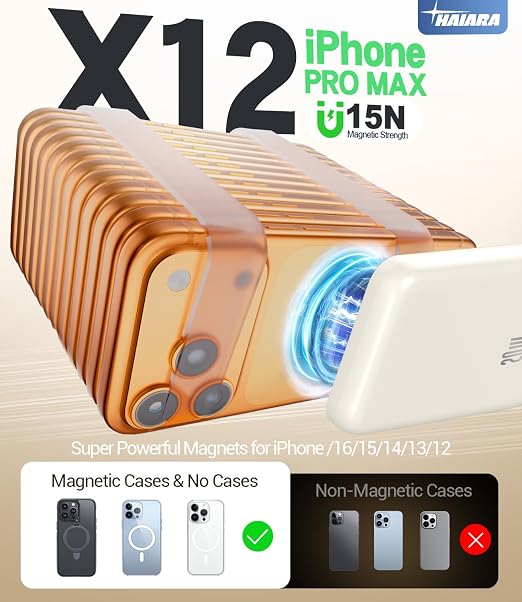 Wireless Power Bank Portable - Magsafe PD Fast Charging