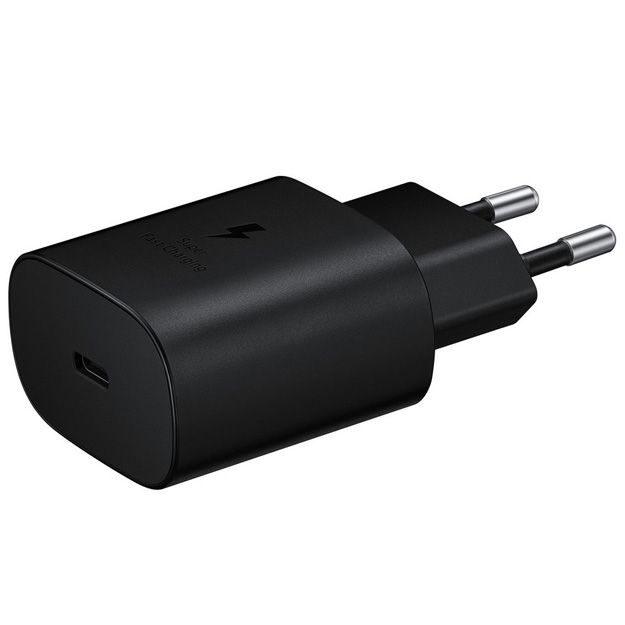 Samsung Original USB-C Fast Wall Charger 25W Without Cable - Black