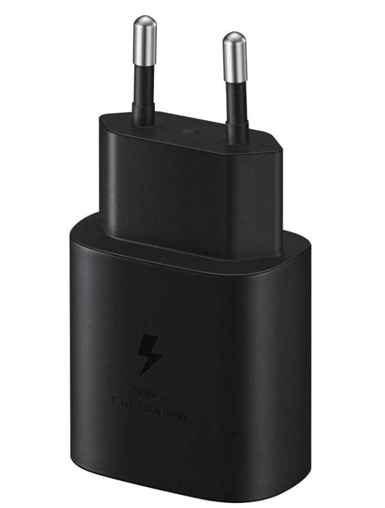 Samsung Original USB-C Fast Wall Charger 25W Without Cable - Black